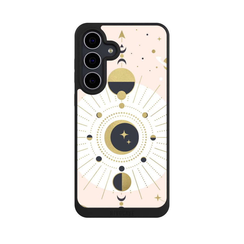 Galaxy S25 FE NIVOpure Abstrakter Rose-Gold-Look
