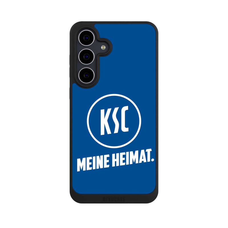 Galaxy S25 FE NIVOpure Meine Heimat - KSC Blau