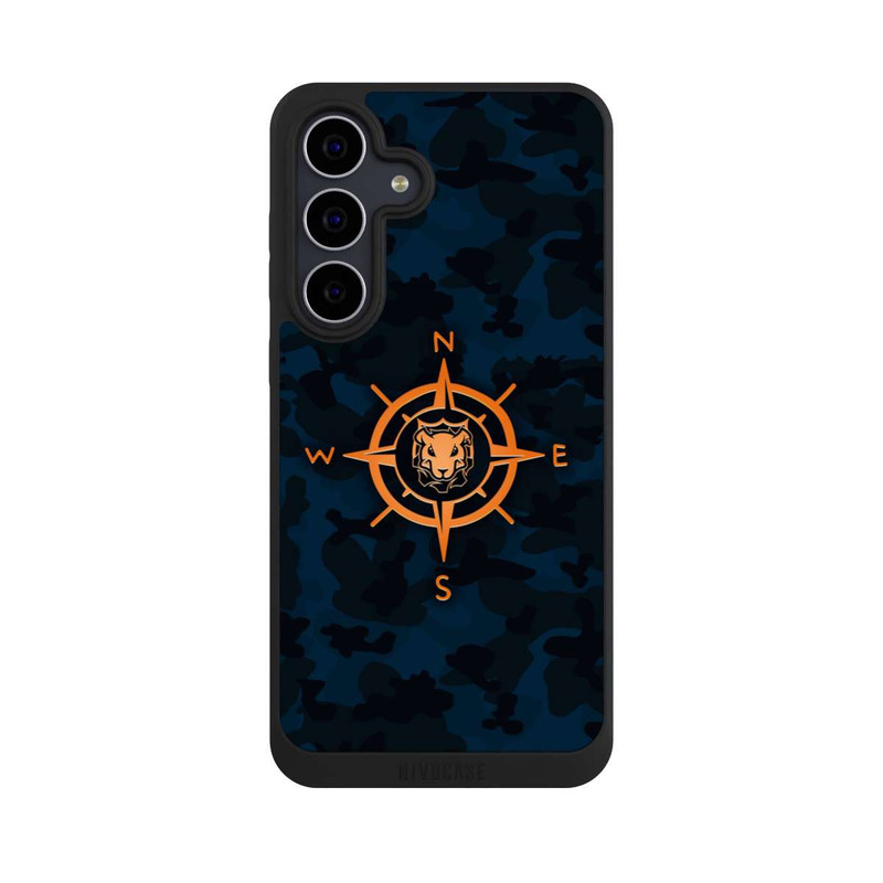 Galaxy S25 FE NIVOpure Kompass Camo Blau
