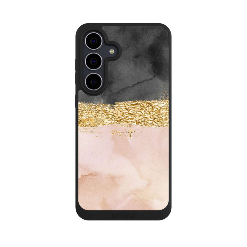 Galaxy S25 FE NIVOpure Look ligne dorée