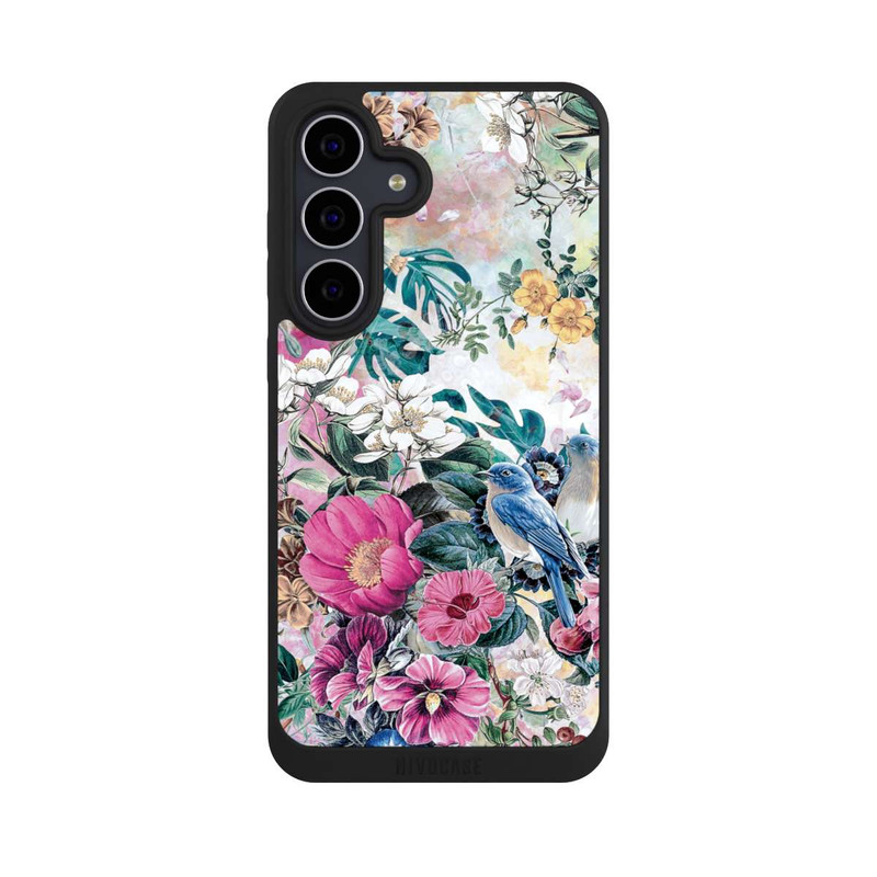 Galaxy S25 FE NIVOpure Oiseaux et fleurs
