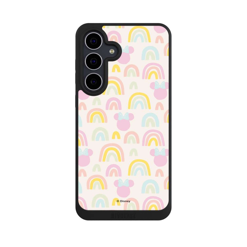 Galaxy S25 FE NIVOpure Minnie Motif arc-en-ciel