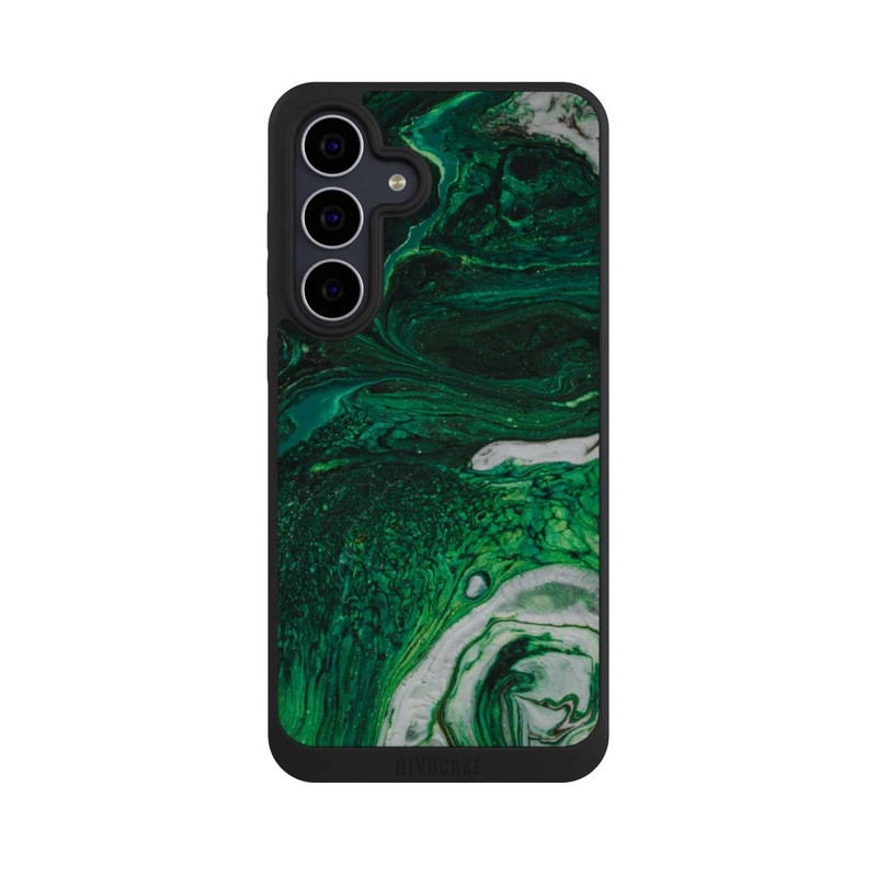 Galaxy S25 FE NIVOpure Green oil texture