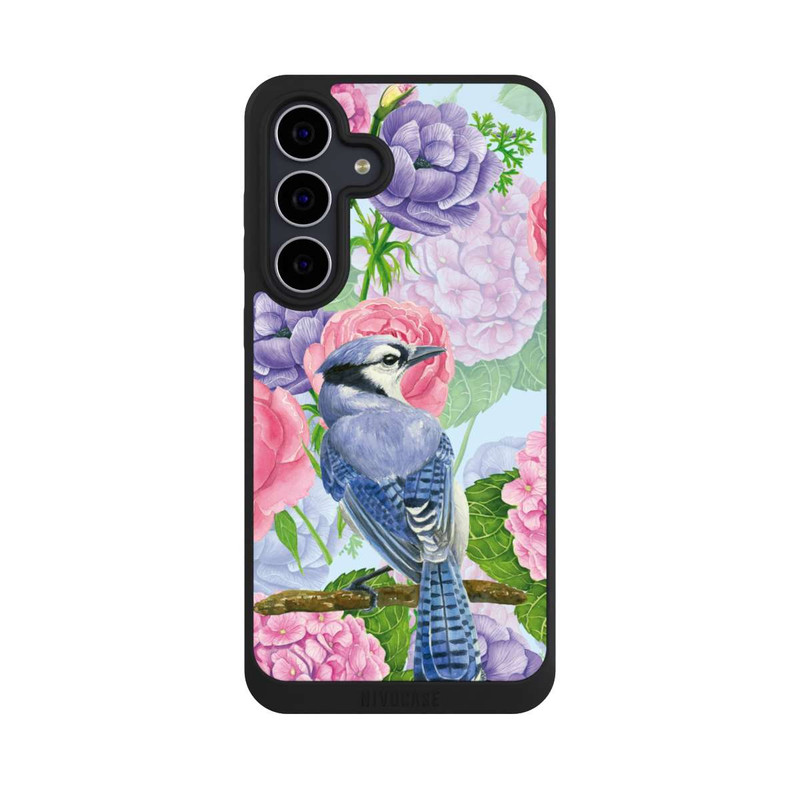 Galaxy S25 FE NIVOpure Blauhäher & Blumen