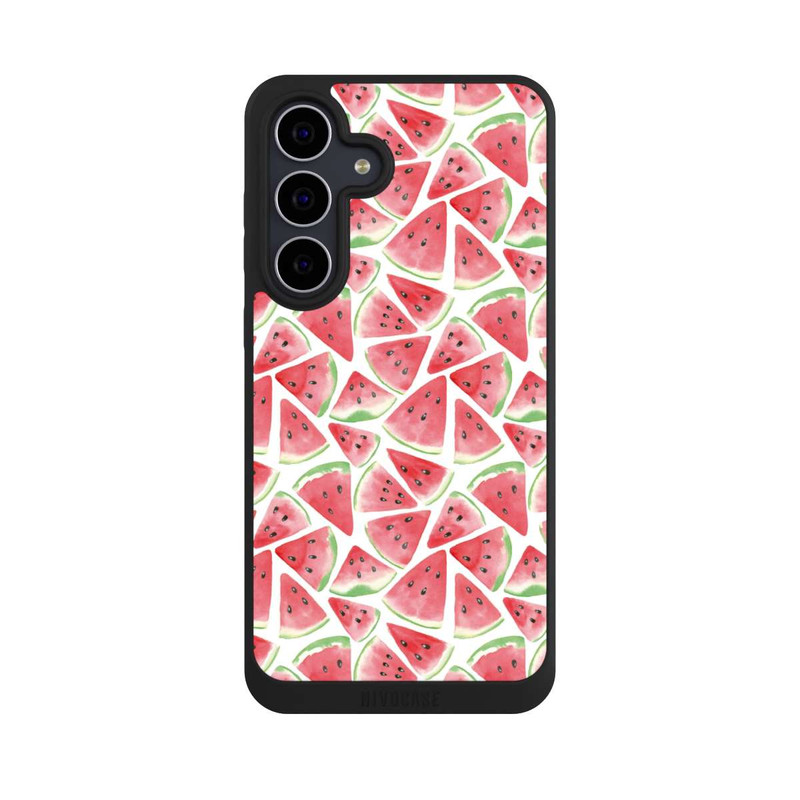 Galaxy S25 FE NIVOpure Wassermelonen Muster Watercolor