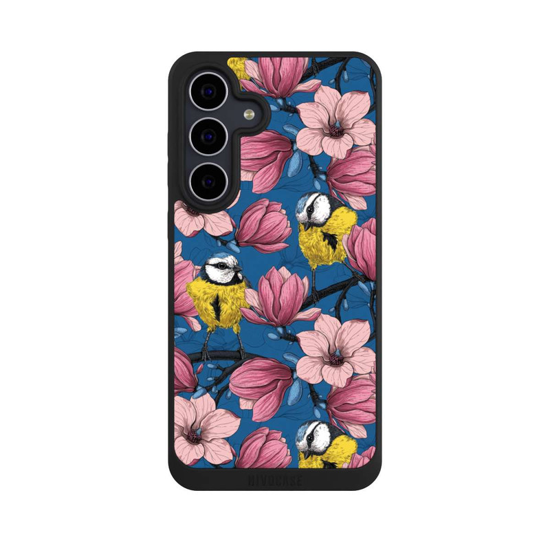 Galaxy S25 FE NIVOpure Blaumeise & Magnolie