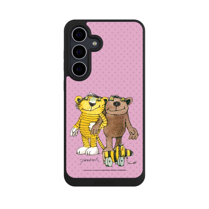Galaxy S25 FE NIVOpure Umarmung kleiner Bär und kleiner Tiger