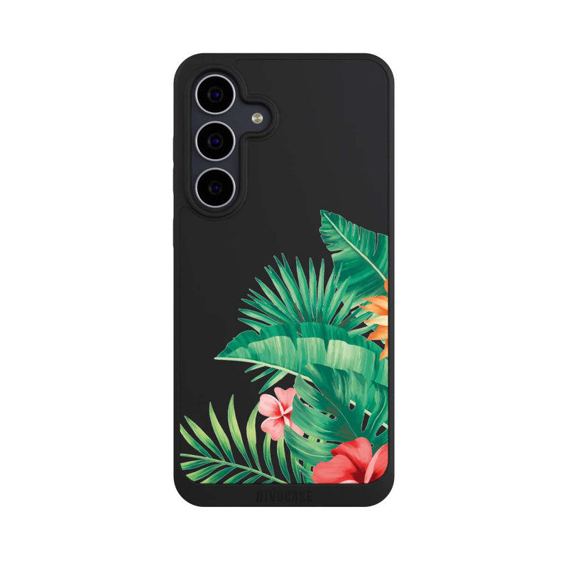 Galaxy S25 FE NIVOpure Fleurs tropicales sans fond