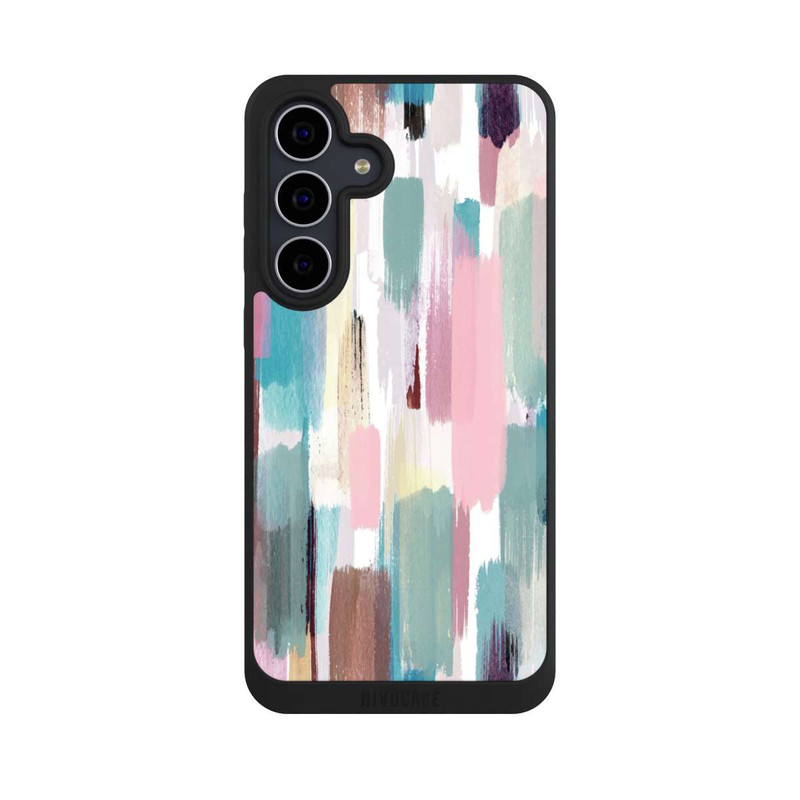 Galaxy S25 FE NIVOpure Abstract Brushstrokes Pastel Shades