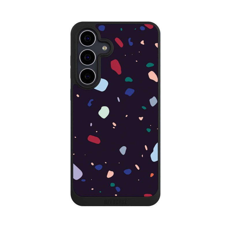 Galaxy S25 FE NIVOpure Modern Dark Rounded Terrazzo