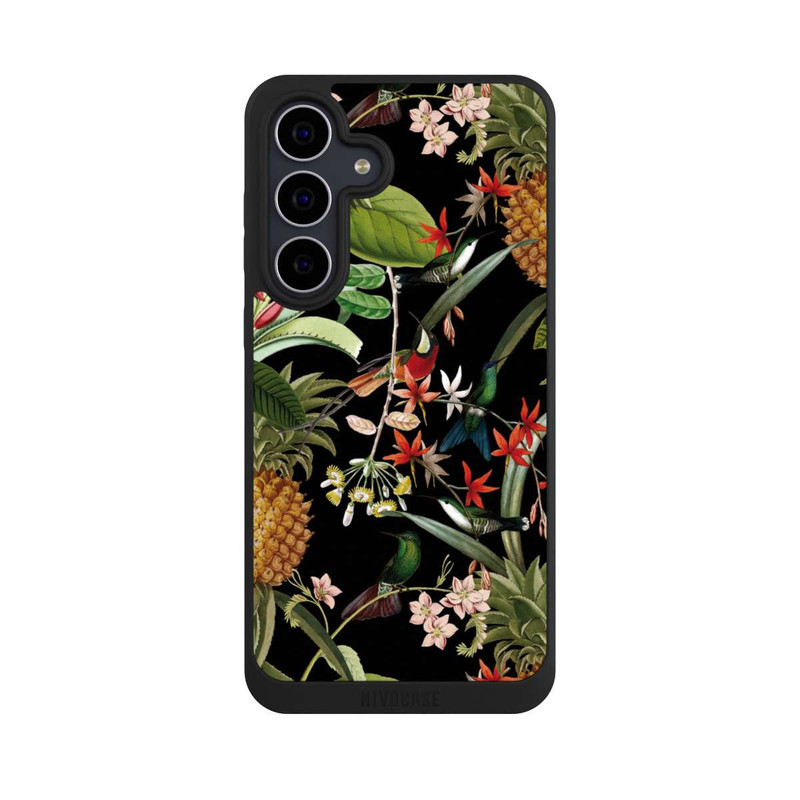 Galaxy S25 FE NIVOpure Fleurs Exotiques Oiseau de Paradis