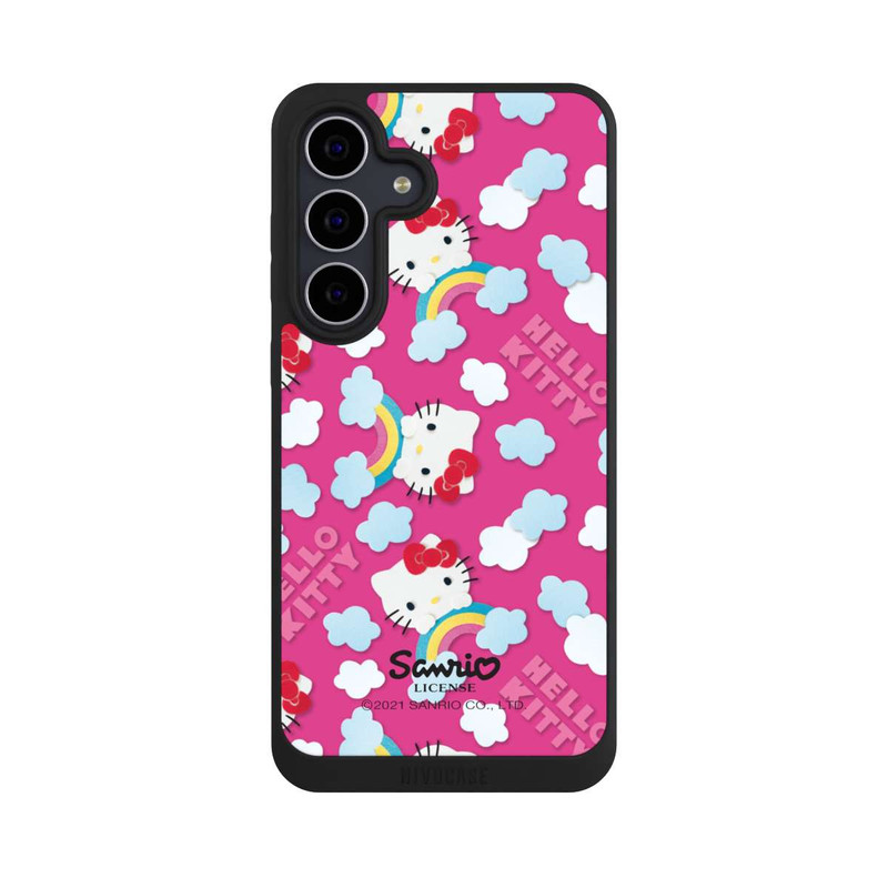 Galaxy S25 FE NIVOpure Hello Kitty Regenbogenmuster
