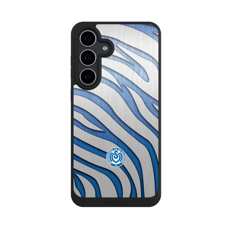 Galaxy S25 FE NIVOpure Metall Zebramuster 2 MSV