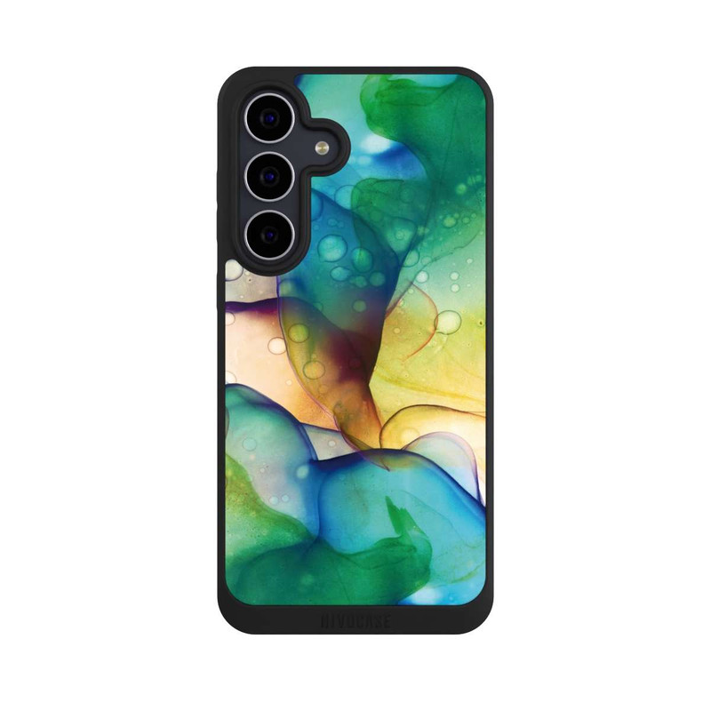 Galaxy S25 FE NIVOpure Flüssige Kunst grüne Wiese