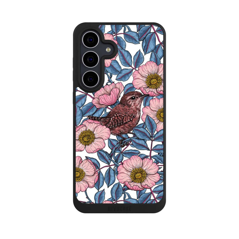 Galaxy S25 FE NIVOpure Troglodytes et rosiers sauvages