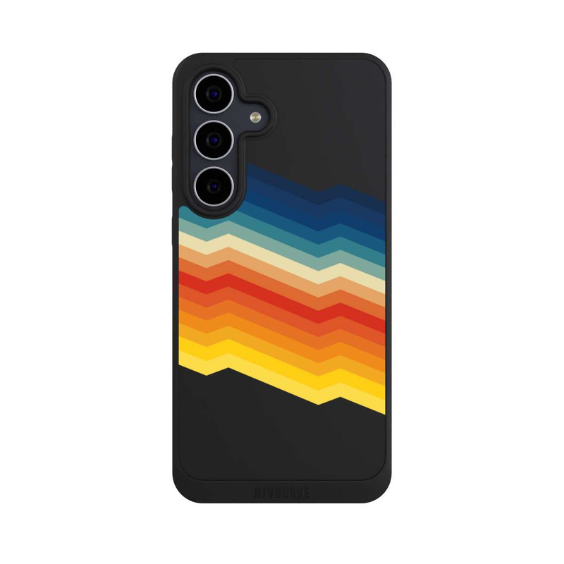 Galaxy S25 FE NIVOpure Abstract Rainbow Transparent