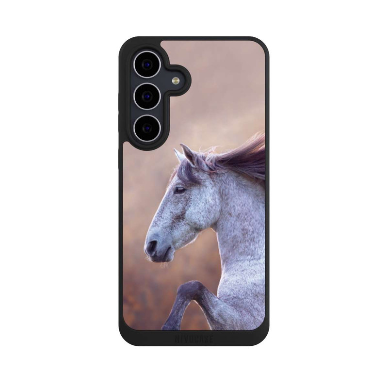 Galaxy S25 FE NIVOpure Cheval sauvage blanc