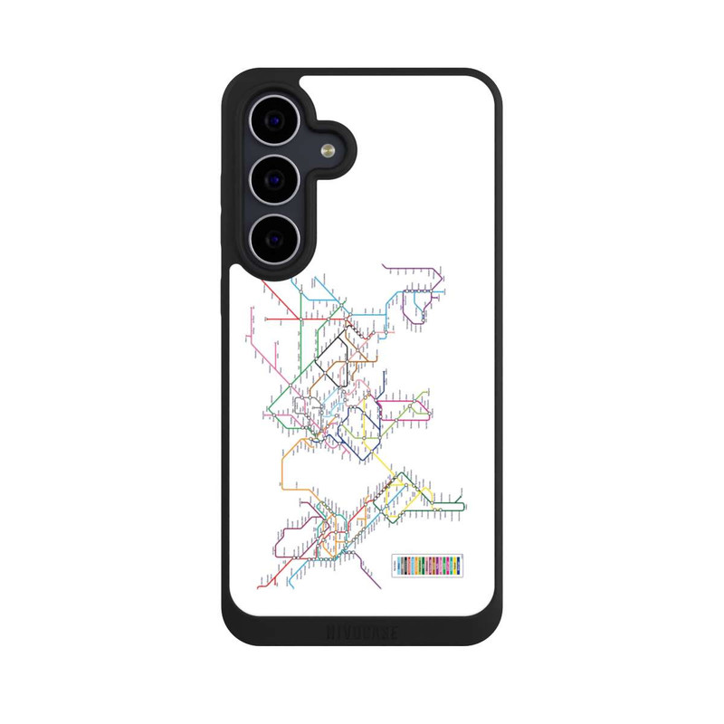 Galaxy S25 FE NIVOpure Carte du métro mondial