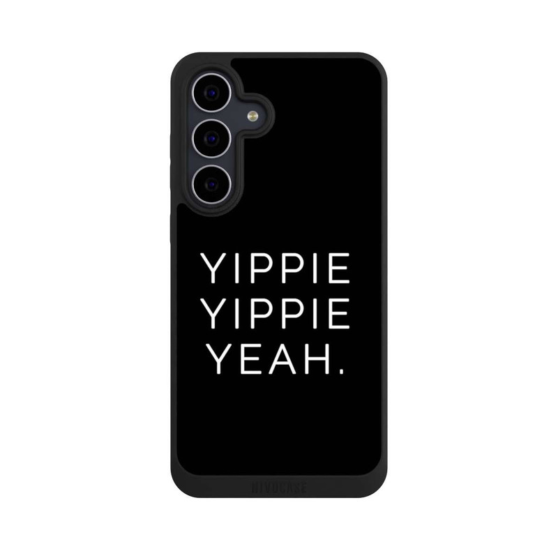 Galaxy S25 FE NIVOpure Yippie Yippie Yeah Black