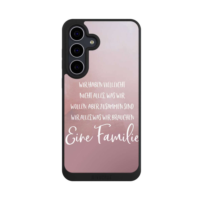 Galaxy S25 FE NIVOpure Eine Familie Altrosa
