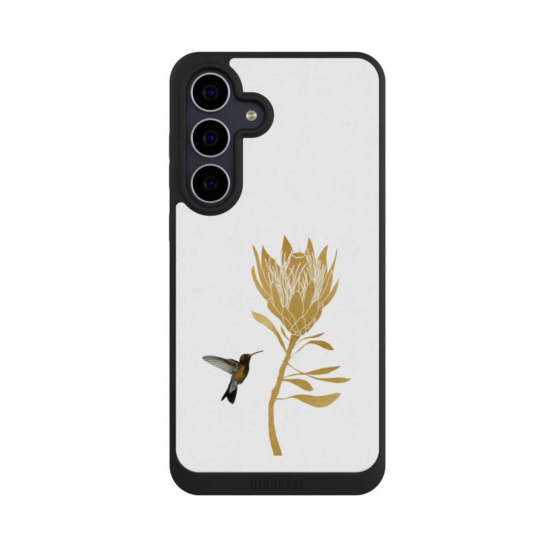 Galaxy S25 FE NIVOpure Colibri et fleurs l