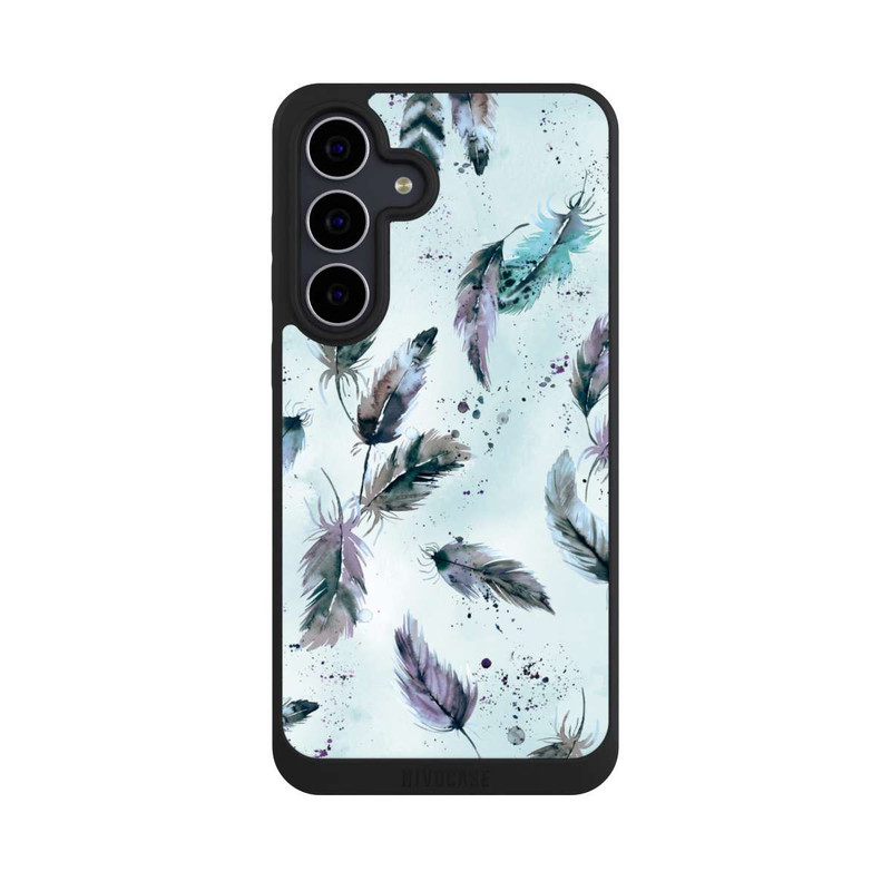 Galaxy S25 FE NIVOpure Magical Feathers Soft Blue