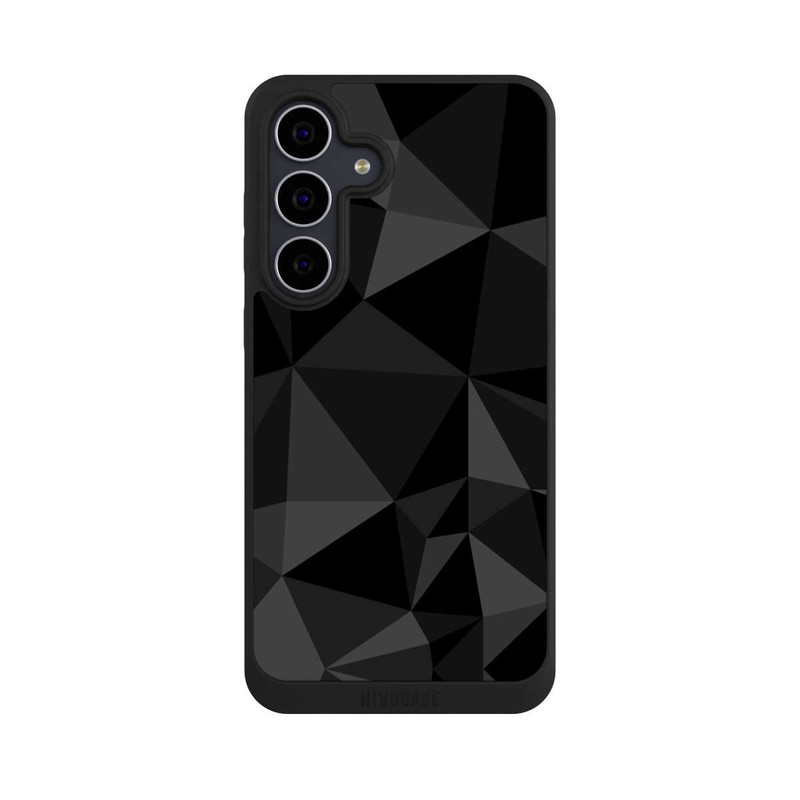 Galaxy S25 FE NIVOpure Motif Polygone Noir