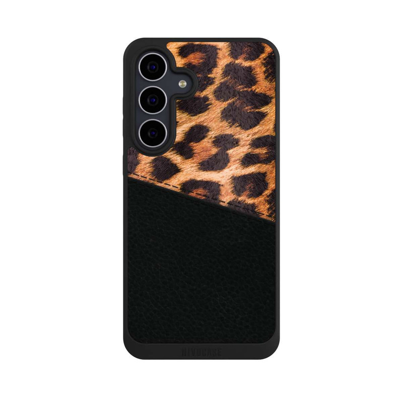 Galaxy S25 FE NIVOpure Cuir et Léoprint