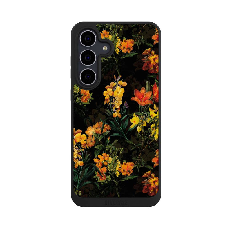 Galaxy S25 FE NIVOpure Bunte Blumen Gelb