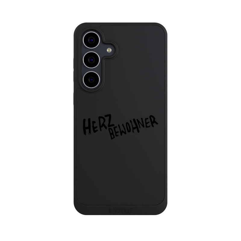 Galaxy S25 FE NIVOpure Herzbewohner Weiß Transparent