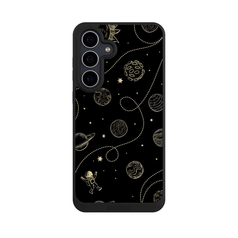 Galaxy S25 FE NIVOpure Planètes Dorées