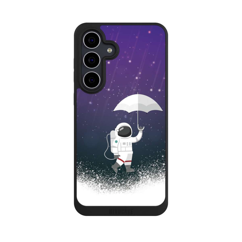 Galaxy S25 FE NIVOpure Astronaute Sous une Pluie d'Astéroïdes