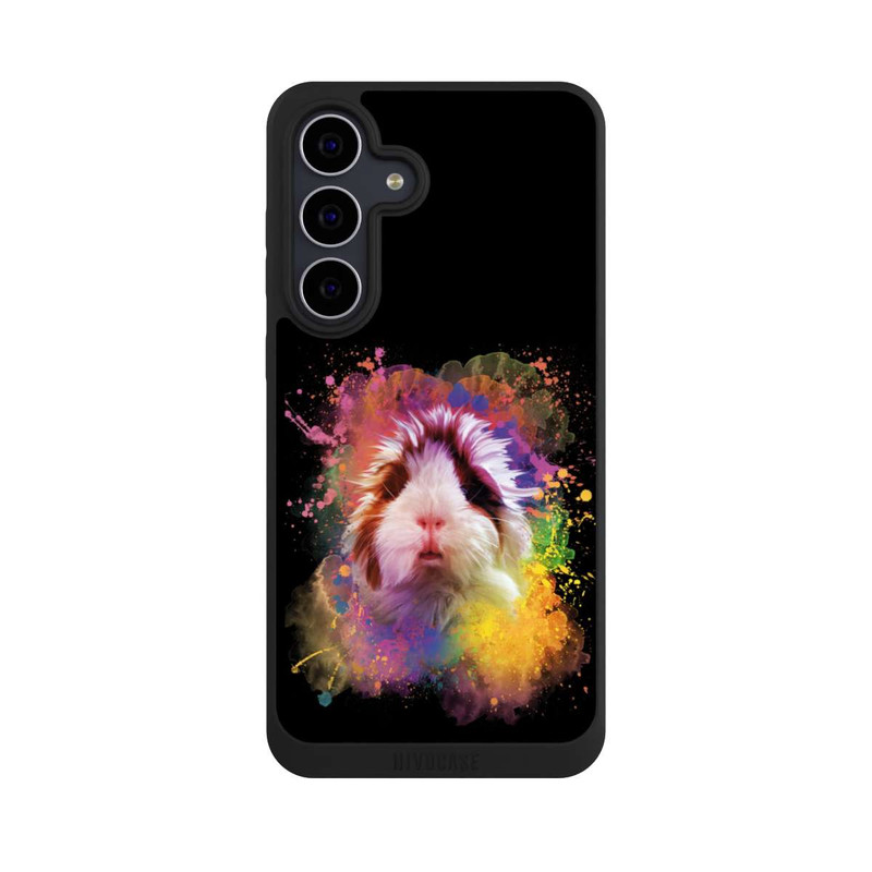 Galaxy S25 FE NIVOpure Meerschweinchen Colorful Sprayart 