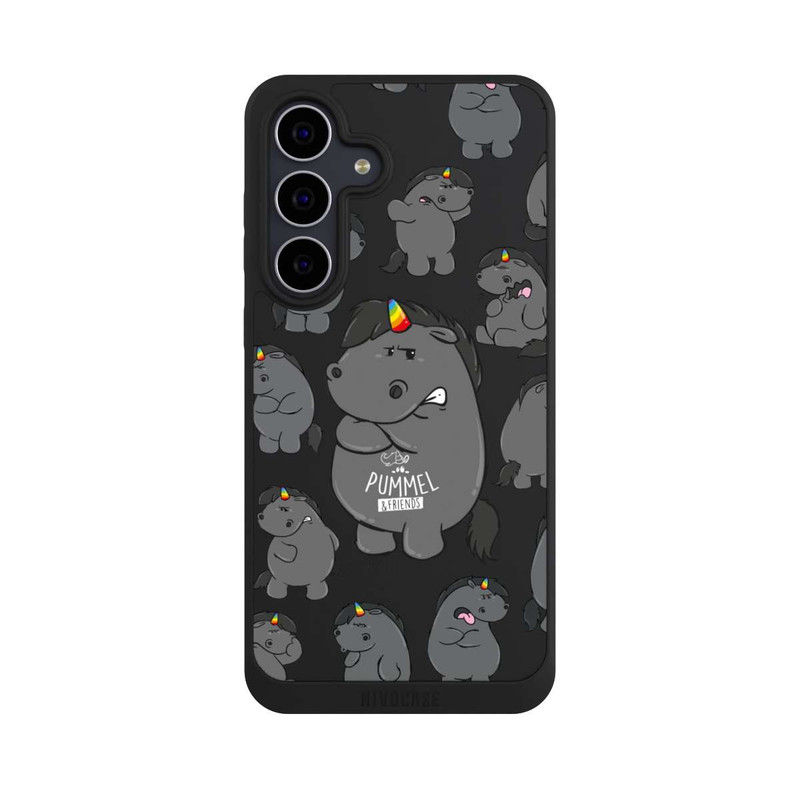 Galaxy S25 FE NIVOpure Grummel Allover Transparent