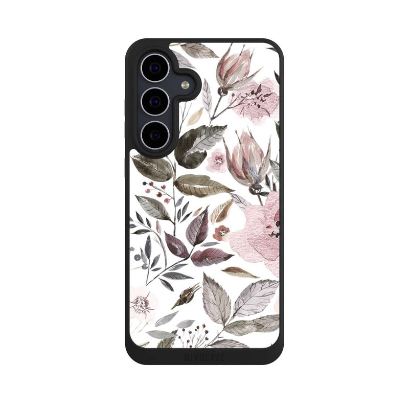 Galaxy S25 FE NIVOpure Aquarell braune Rosenblüten