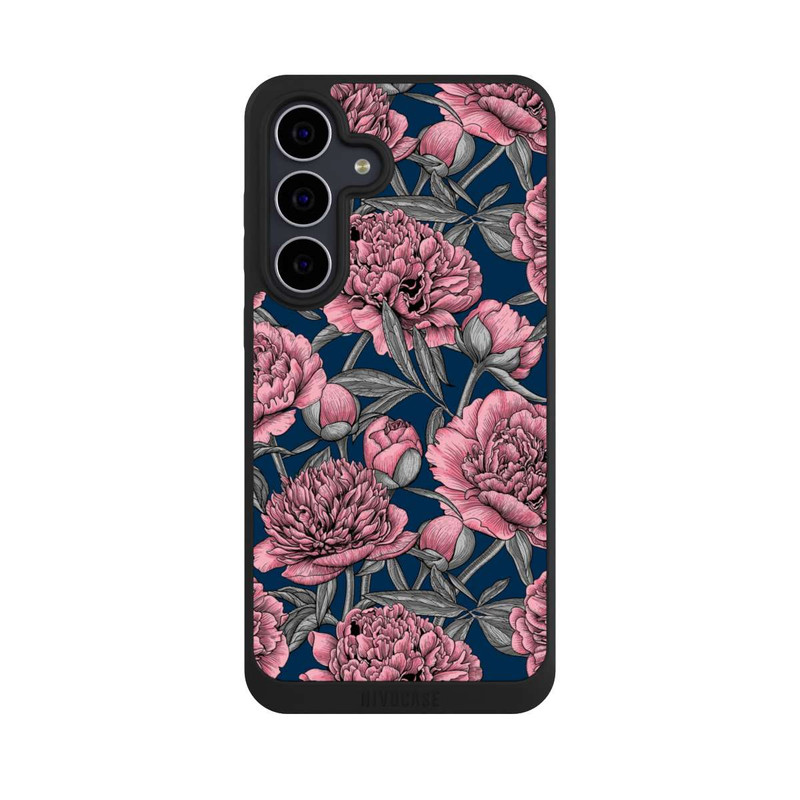 Galaxy S25 FE NIVOpure Jardin de pivoines de nuit 4