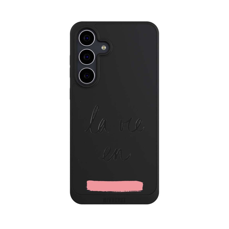 Galaxy S25 FE NIVOpure La vie en Rosa Transparent