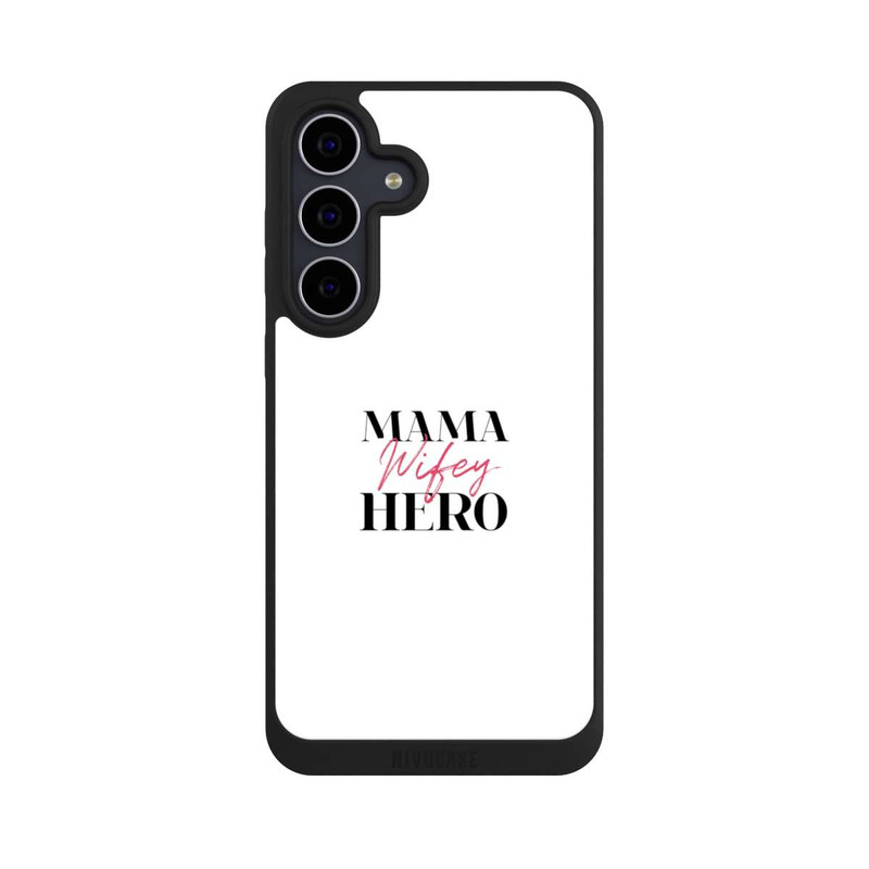 Galaxy S25 FE NIVOpure Mama Wifey Hero White