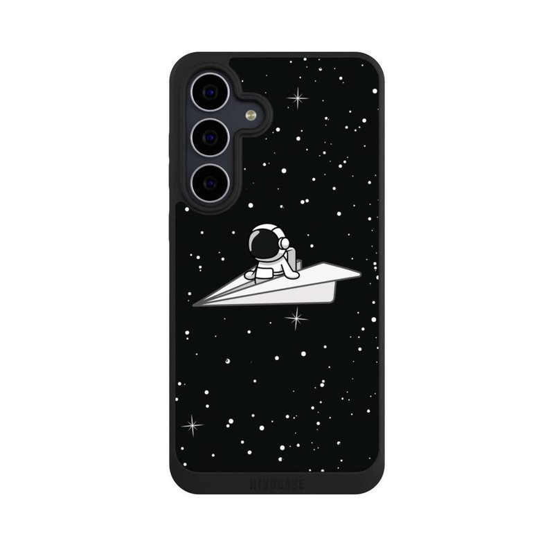 Galaxy S25 FE NIVOpure Astronaut Paper Plane Comic