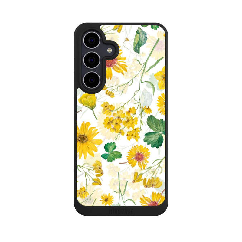 Galaxy S25 FE NIVOpure Fleurs Jaunes du Printemps