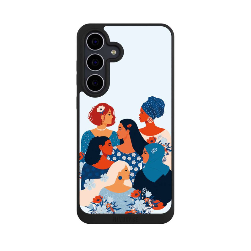 Galaxy S25 FE NIVOpure Frauen Diversity Blau