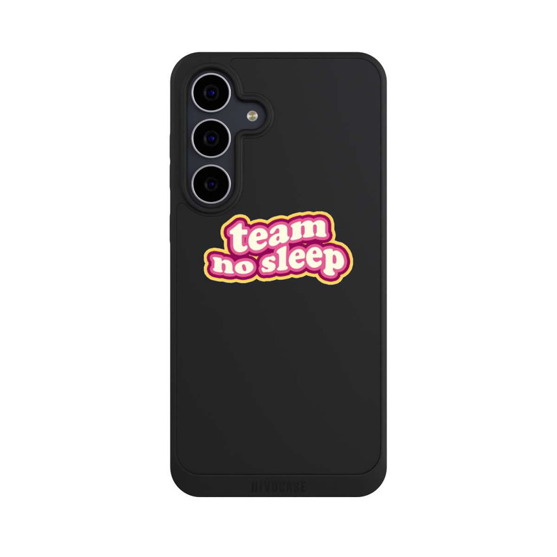 Galaxy S25 FE NIVOpure Team No Sleep 70s Transparent