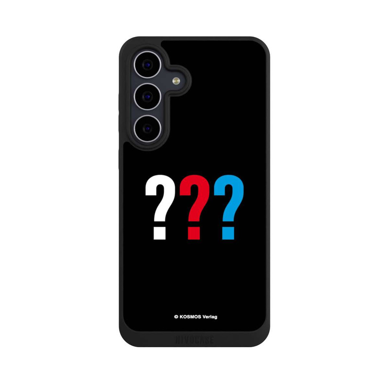 Galaxy S25 FE NIVOpure Drei Fragezeichen Logo
