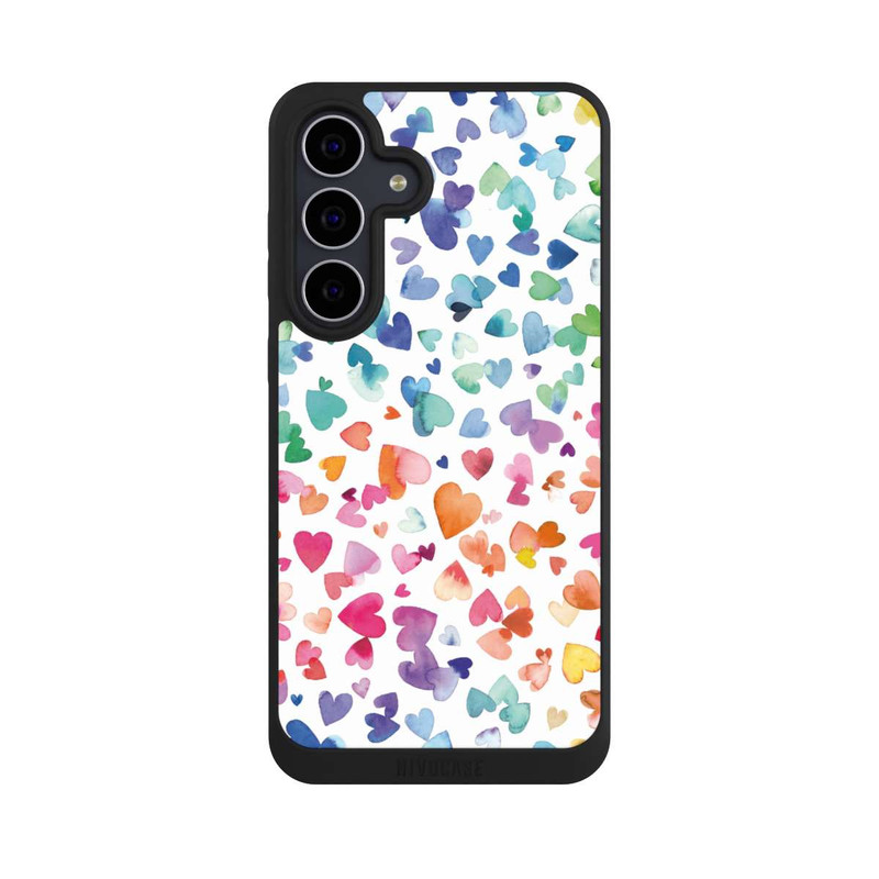 Galaxy S25 FE NIVOpure Liebesherzen aquarell