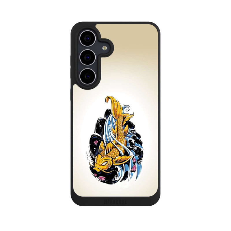 Galaxy S25 FE NIVOpure Japanese Fish Illustration 