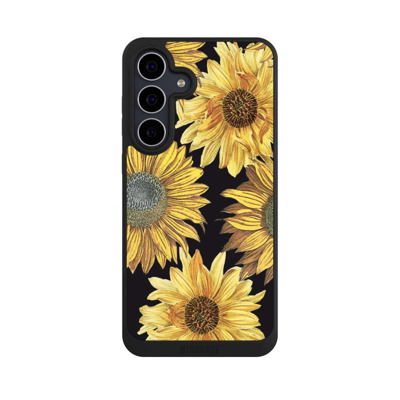 Galaxy S25 FE NIVOpure Retro-Sonnenblumen
