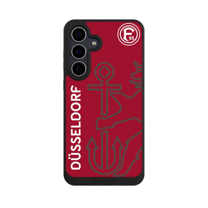 Galaxy S25 FE NIVOpure F95-Trikotdesign Rot