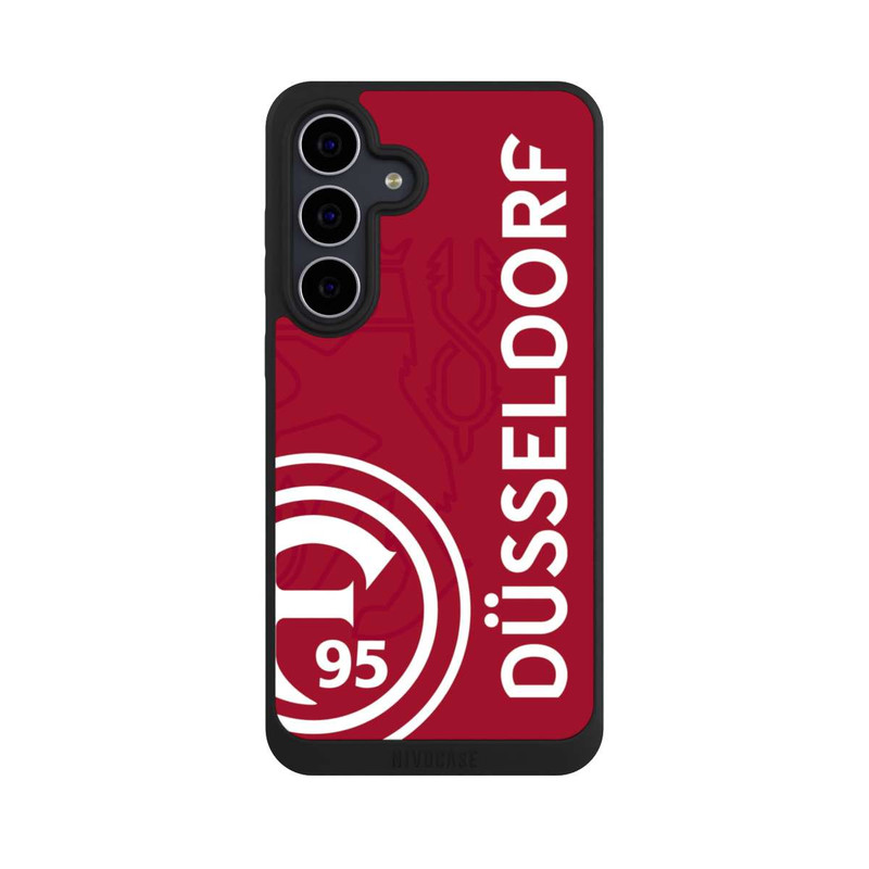 Galaxy S25 FE NIVOpure Fortuna Düsseldorf-Trikotdesign Rot