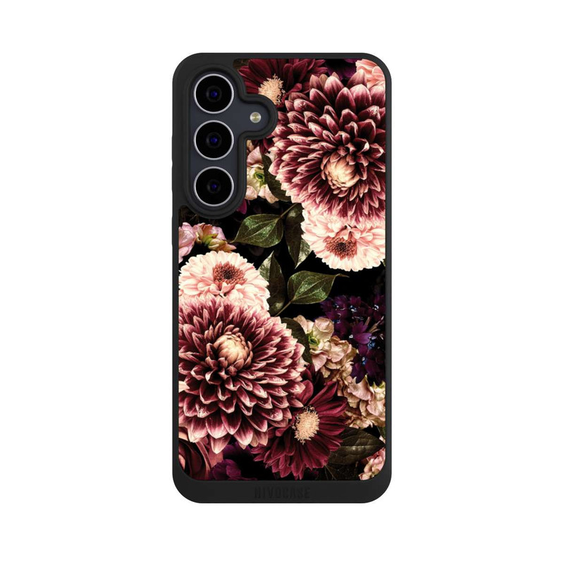 Galaxy S25 FE NIVOpure Wunderschöne rosa Vintage-Blumen
