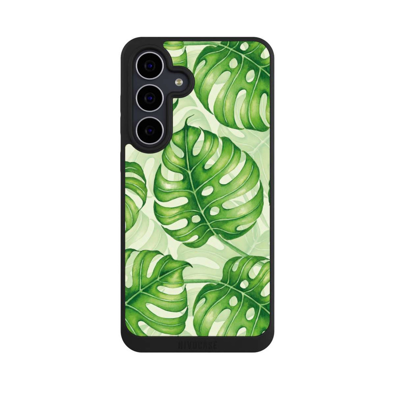 Galaxy S25 FE NIVOpure Joli motif de feuilles de palmier